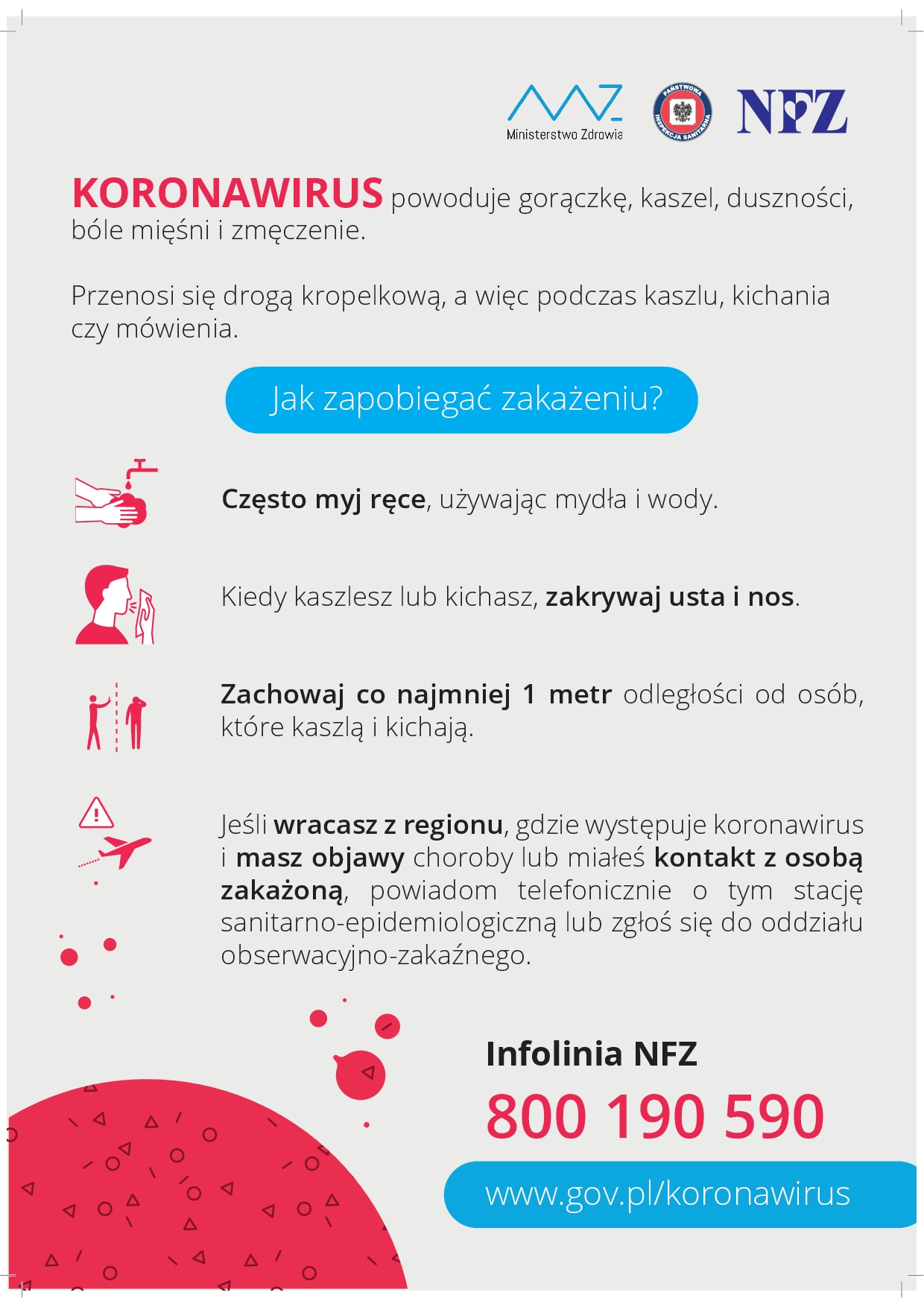 koronawirus postępowanie